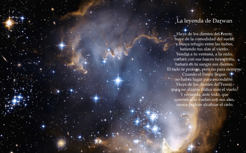 Fragmento de La leyenda de Darwan.