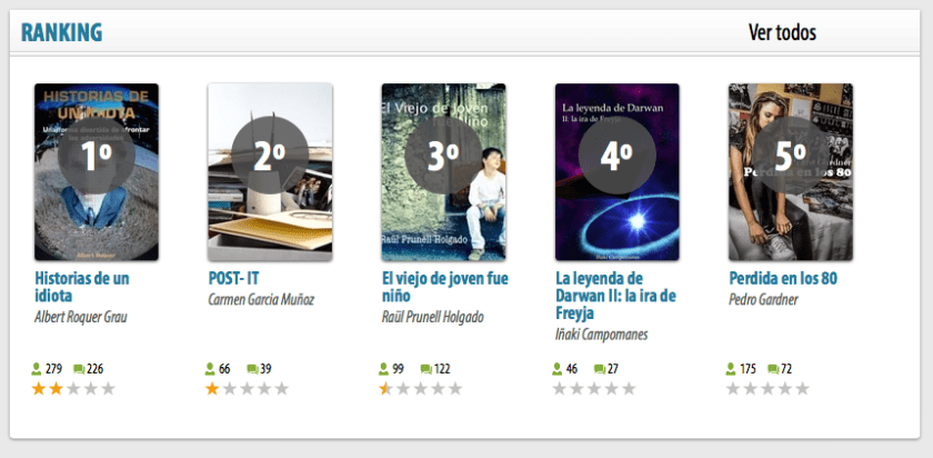 Libro 2 en cuarta posición 